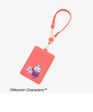 コードリール付きパスケース/Moomin×Afternoon Tea