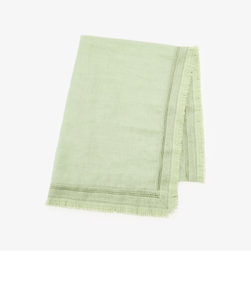 フリンジレースUVストール