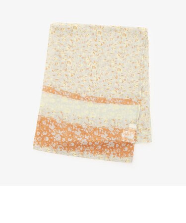 カラフルフラワーUVストール