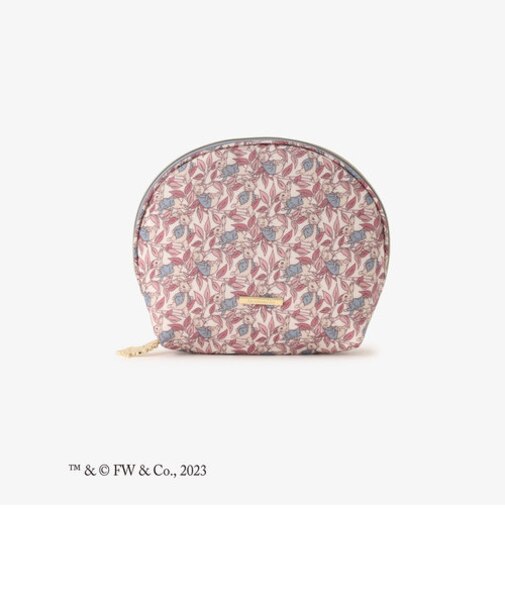 シェル型ポーチ/リバティプリント/ピーターラビット(TM)