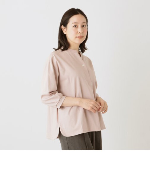 シルケットコットンスキッパープルオーバー