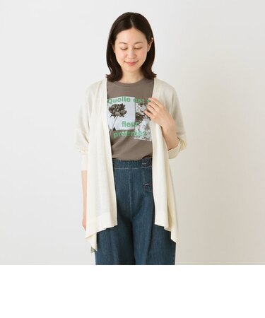 バンブーコットンミドルカーディガン