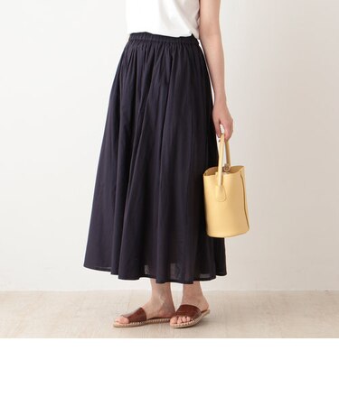 インド綿ギャザースカート