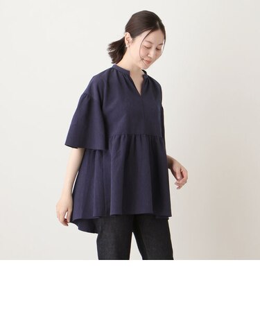 楊柳ギャザーブラウス