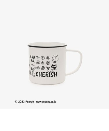 山中塗抗菌マグカップ/PEANUTS