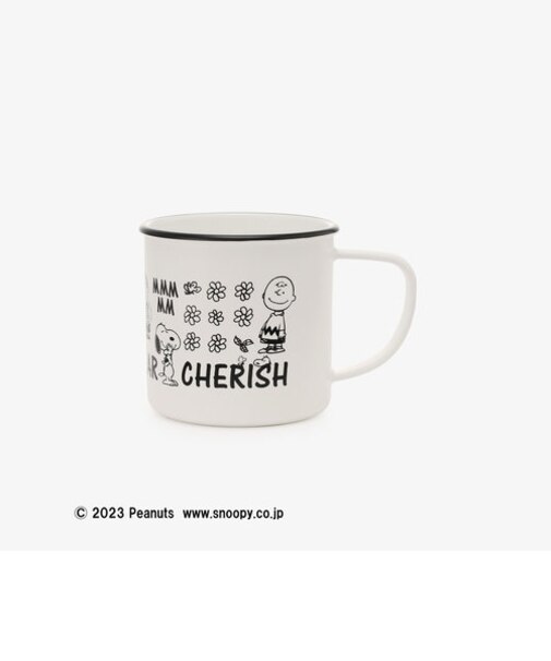 山中塗抗菌マグカップ/PEANUTS