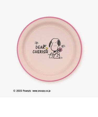 山中塗抗菌プレート/PEANUTS