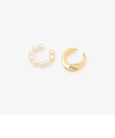 樹脂パールイヤーカフセット