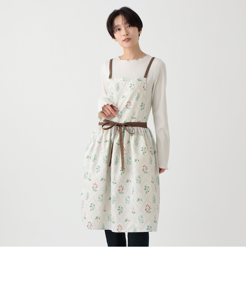 フラワーエプロン