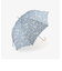 シルエットフラワー長傘 雨傘