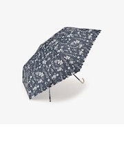 シルエットフラワー折りたたみ傘 雨傘