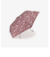 シルエットフラワー折りたたみ傘 雨傘