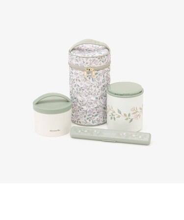 フラワーアート縦型保温ジャーランチセット