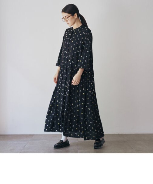 フラワーギャザーワンピース/雑誌LEE