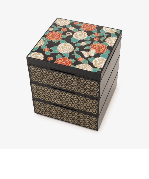 アフタヌーンティー　ナタリーレテ　お重箱　山中塗り Afternoon Tea（アフタヌーンティー）の「山中塗3段重箱/ナタリー