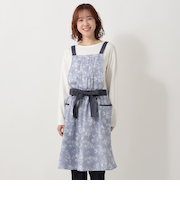 ラインフラワーエプロン