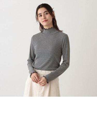 テレコハイネックプルオーバー