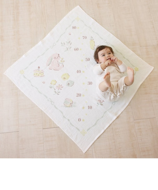 アニマル身長計タオル