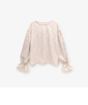 アートプリントブラウス