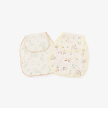 アニマル汗取りガーゼ2枚セット