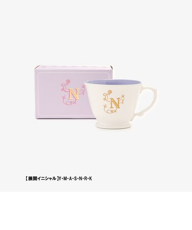 イニシャルマグカップ