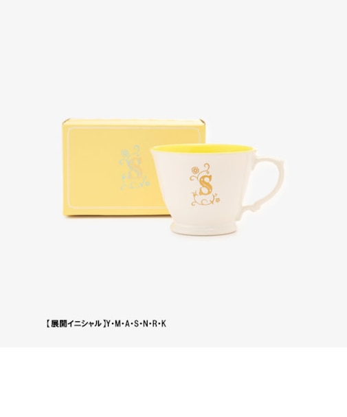 イニシャルマグカップ