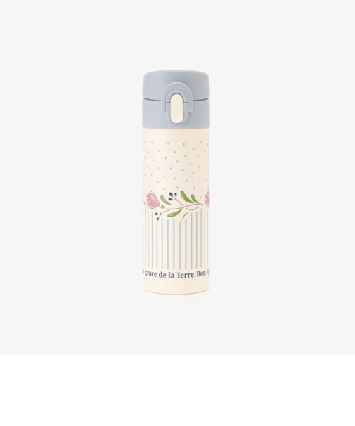 エリタージュフルールワンタッチスリムボトル 300ml/サーモス