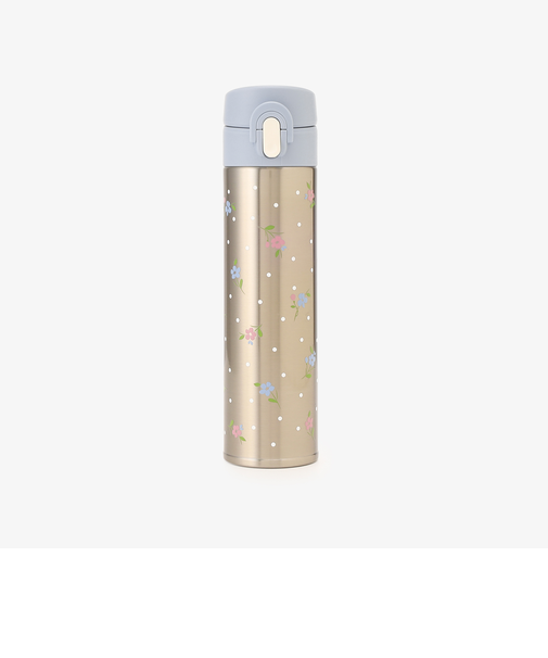 エリタージュフルールワンタッチスリムボトル 400ml/サーモス