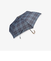 タータンチェック柄折りたたみ傘 雨傘