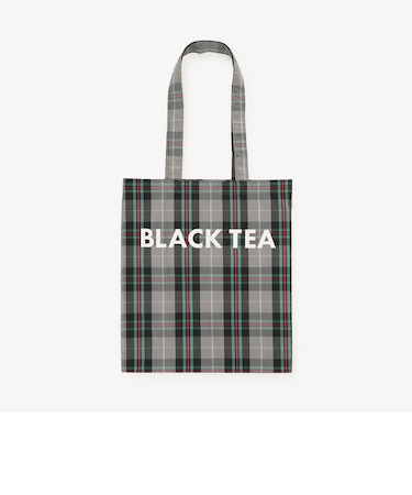 タータンチェック柄トートバッグ