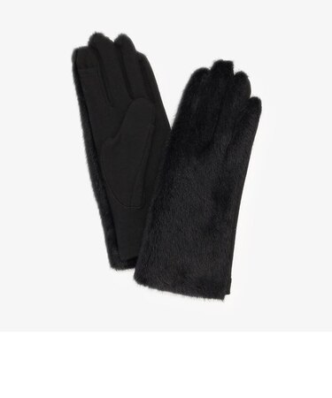 フェイクファーシンプルグローブ