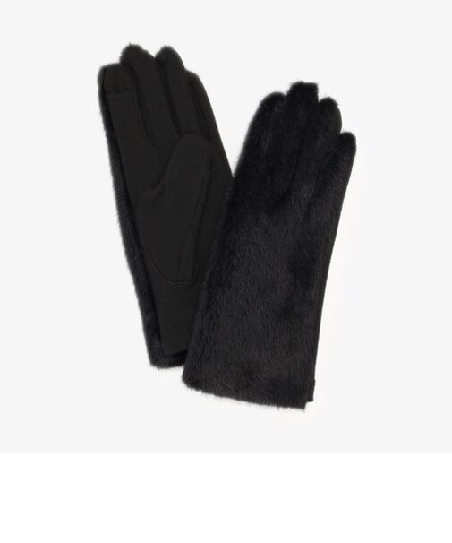 フェイクファーシンプルグローブ