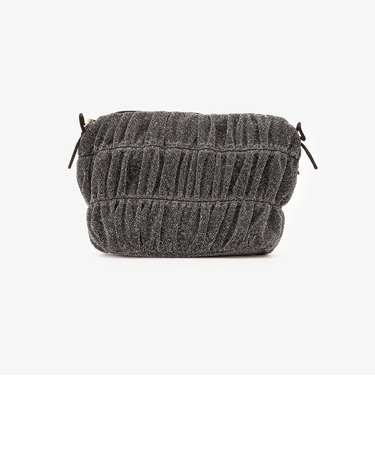 ラメギャザーポーチ