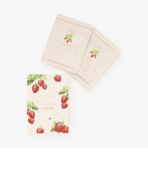 ストロベリーフェイスマスク 5枚入り/Fragrance of FERNANDA