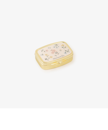 フラワーミラー付きピルケース