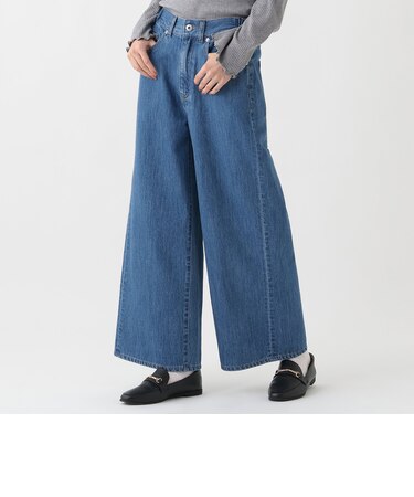 オーガビッツデニムワイドパンツ