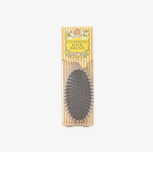 ハニークッションヘアブラシ