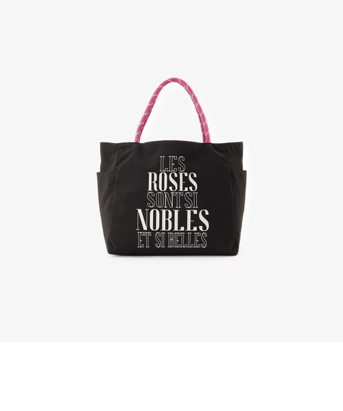 vaundy トートバッグ　ブラック✖️ピンク 商品詳細ページ | Vaundy ONLINE STORE | Logo Tote bag [Black x Pink]