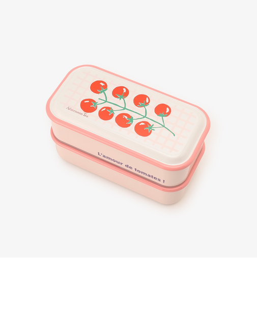 山中塗TOMATO2段ランチボックス