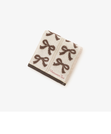 リボンジャカードミニタオル