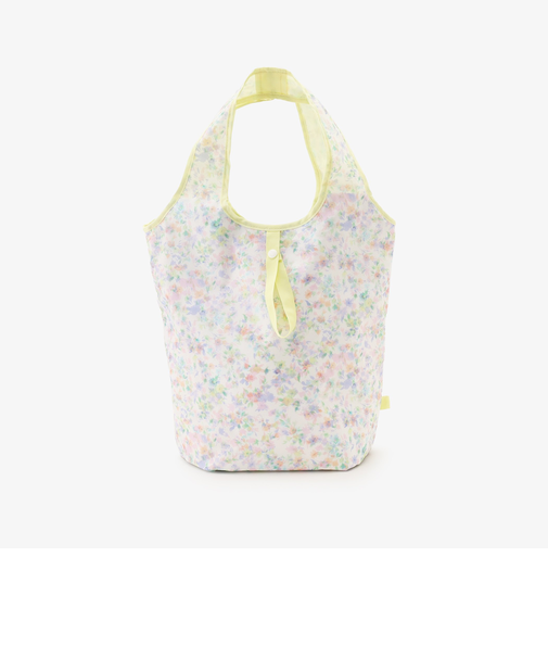 フラワー抗菌保冷ショッピングラップバッグM