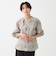 タックデザインスキッパーブラウス/リバティプリント