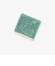 リーフ刺繍ミニタオル
