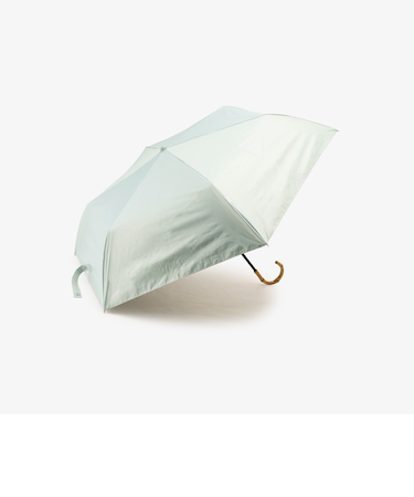 【UVカット率・遮光率100%生地使用】ロゴ刺繍晴雨兼用折りたたみ傘 日傘