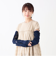 スカラップ刺繍 UVアームカバー/ロング