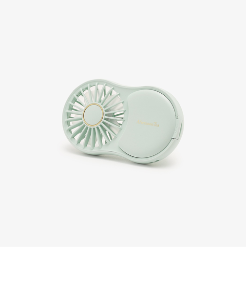 コンパクトミラー付きファン