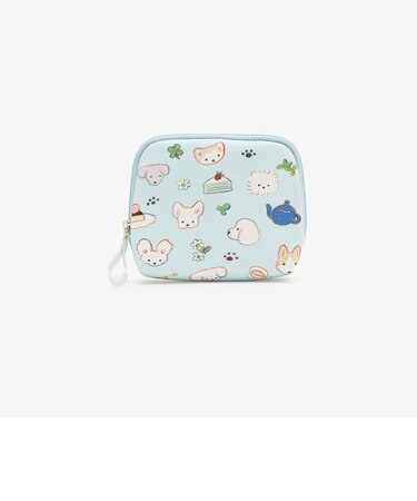 ティッシュケースポーチ/総柄/てらおかなつみ