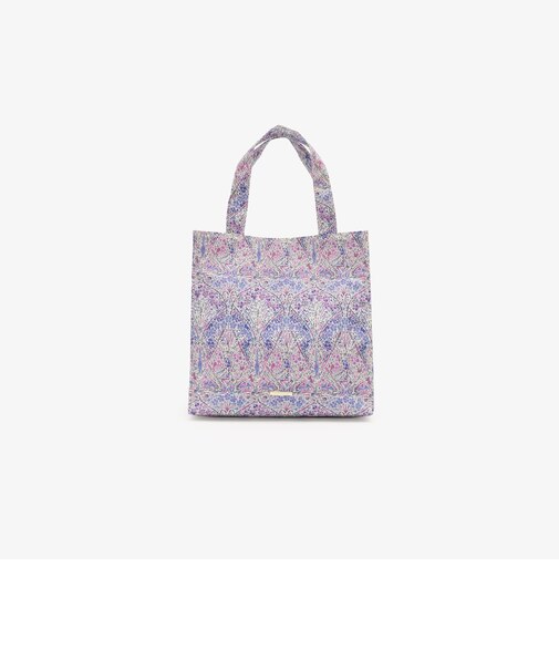 スクエアミニトートバッグ/リバティプリント