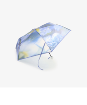 フラワー＆スカイクリア折りたたみ傘 雨傘