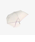 小花クリア折りたたみ傘 雨傘